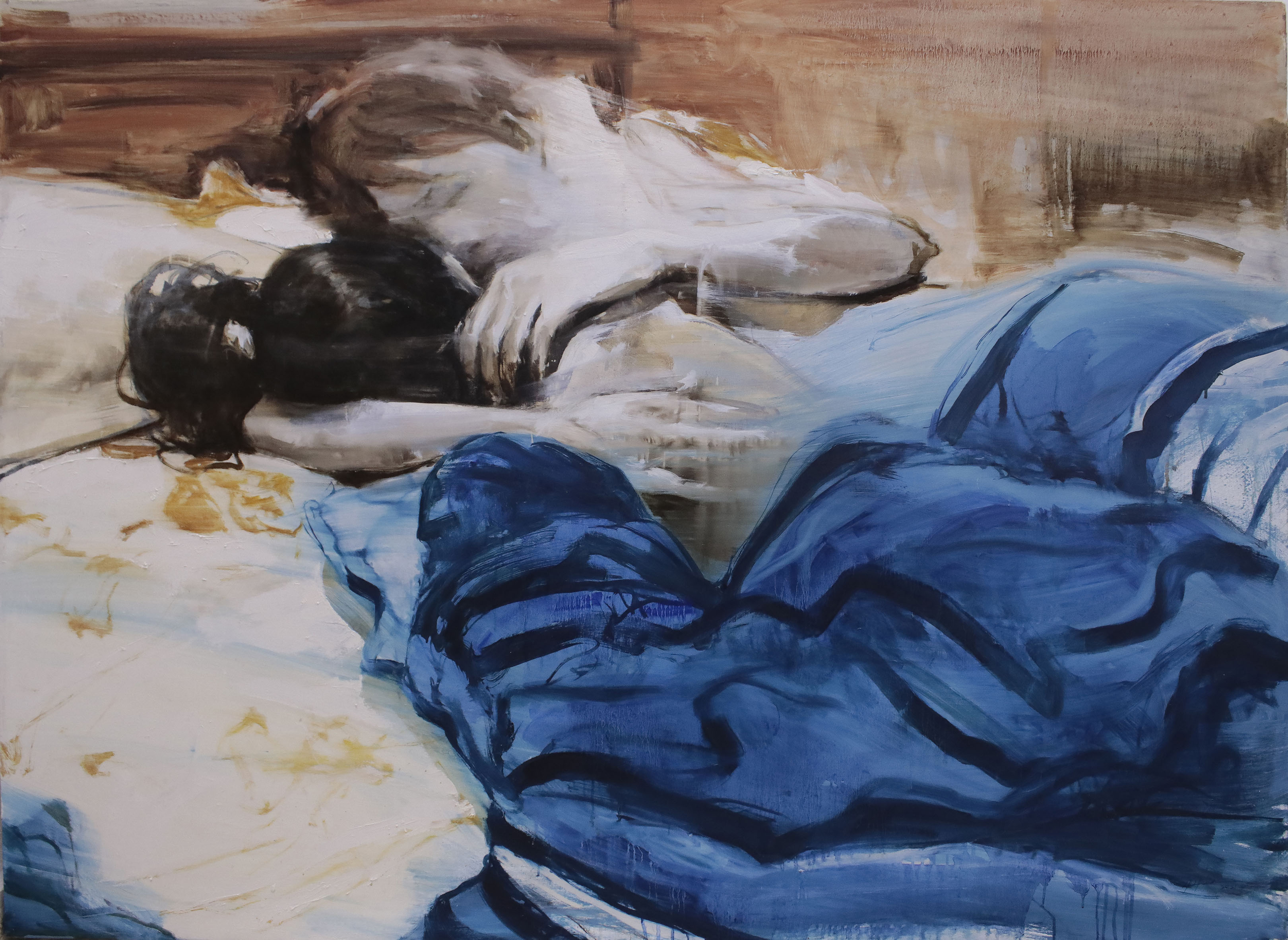 Alma. 2022. 130 x 180 cm. Óleo sobre lienzo. Disponible